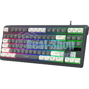 Клавиатура Oklick 711G проводная, USB Type-A, серый