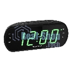 Радиочасы Soundmax SM-1562U (черный с зеленым)