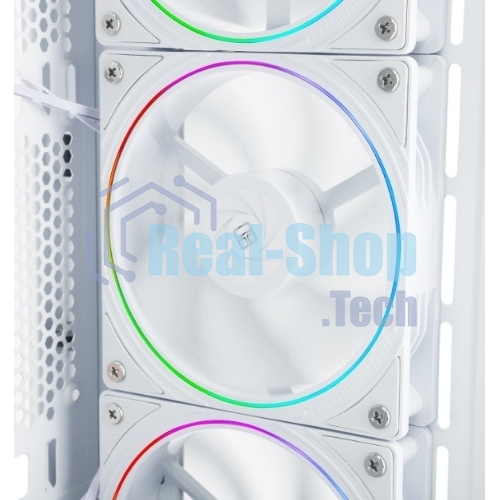Кулер для корпуса Thermalright TL-S12RW Reverse (120x120x25mm, 4-pin PWM, ARGB, 47.6CFM, 23.2dBA, 1500RPM, White)