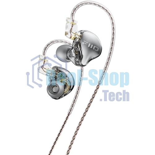 Проводные наушники FiiO JD10 черный, внутриканальные, Jack 3.5 мм