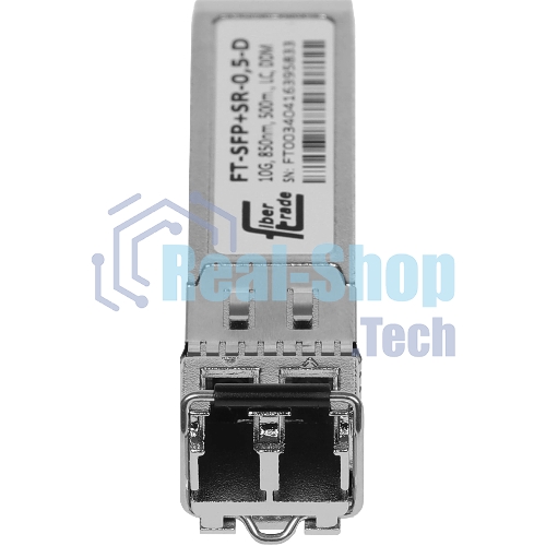 Модуль оптический Future Technologies FT-SFP+SR-0,5-D Модуль оптический FT-SFP+SR-0,5-D (10G, 850nm, 500m., LC, DDM)