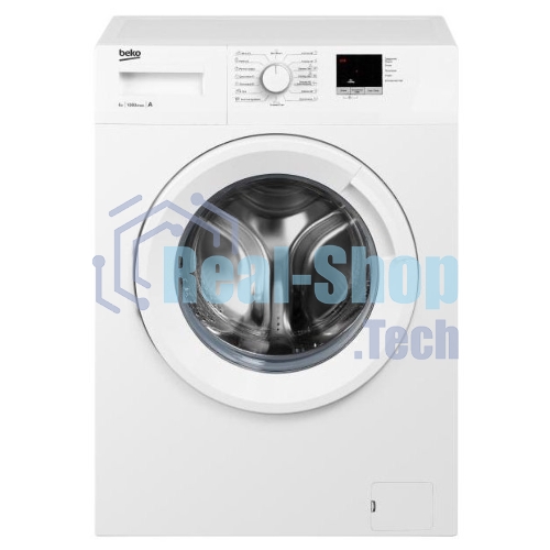 Стиральная машина Beko WRE6511ZWW белый, загрузка фронтальная 6 кг, 1000 об/мин., класс: А++