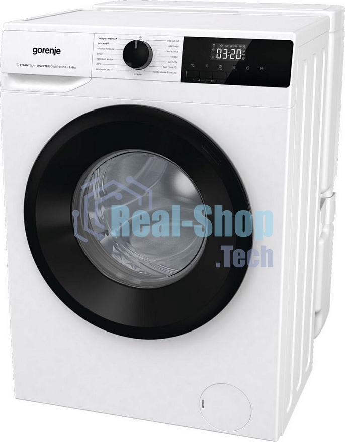 Стиральная машина Gorenje W1NHPI60SCSIRV белый загр. фронтальная макс.: 6 кг 1400об/мин класс: А (Бак в комплекте)