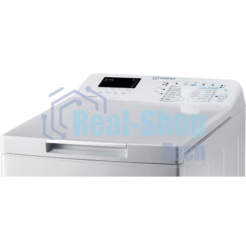 Стиральная машина Indesit BTWS72200EUN белый, загрузка вертикальная 7 кг, 1200 об/мин., класс: А