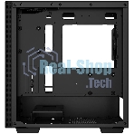 Компьютерный корпус Deepcool CH370 черный без БП mATX 1x120мм 1xUSB 2.0 1xUSB 3.0 audio bott PSU