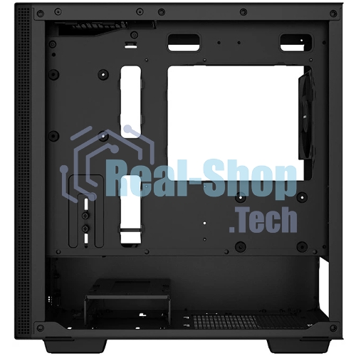 Компьютерный корпус Deepcool CH370 черный без БП mATX 1x120мм 1xUSB 2.0 1xUSB 3.0 audio bott PSU