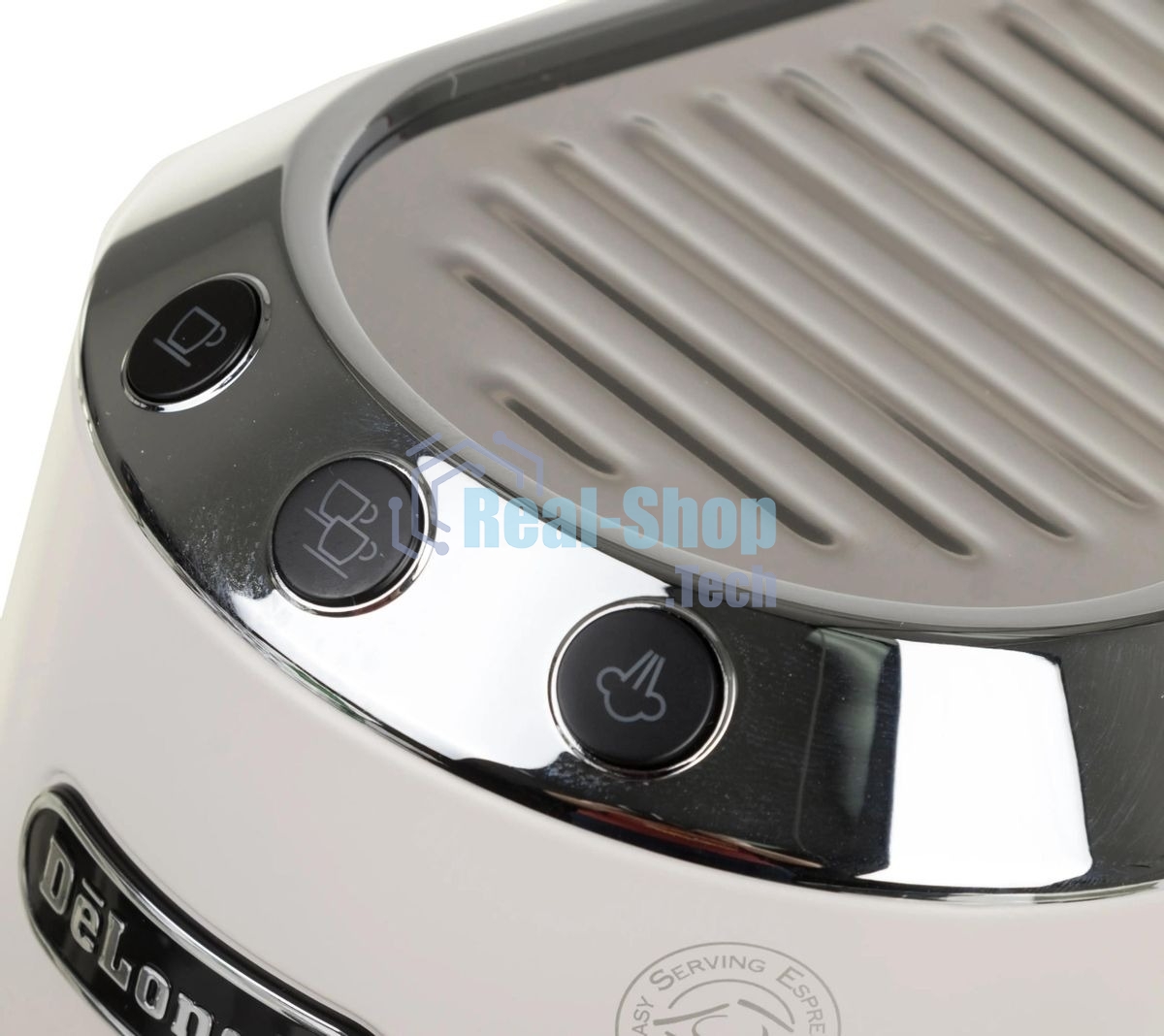 Кофеварка эспрессо DeLonghi EC685.W белый, исп. кофе - молотый/чалды, 1.1 л, 1350 Вт, 15 бар