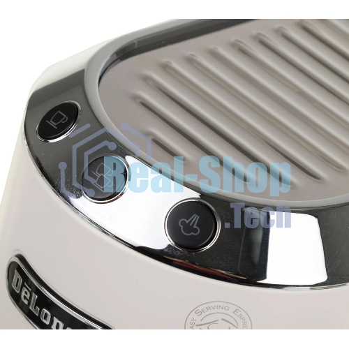 Кофеварка эспрессо DeLonghi EC685.W белый, исп. кофе - молотый/чалды, 1.1 л, 1350 Вт, 15 бар