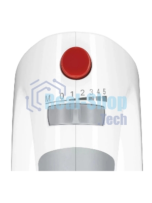Миксер Bosch MFQ3540 белый, ручной, 450 Вт, 5 скоростей