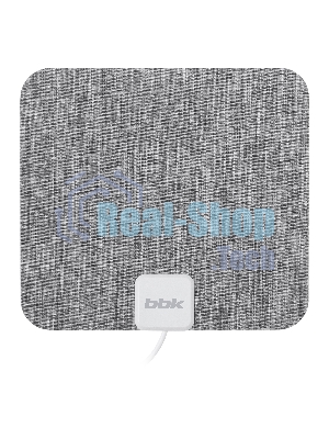 Антенна телевизионная BBK DA26 30дБ активная серый каб.:2м