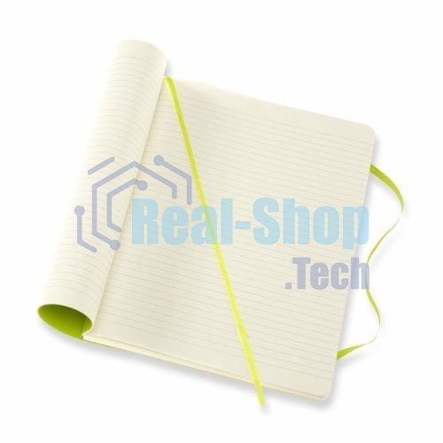Блокнот Moleskine Classic XL,192 страниц, лаймовый, в линейку