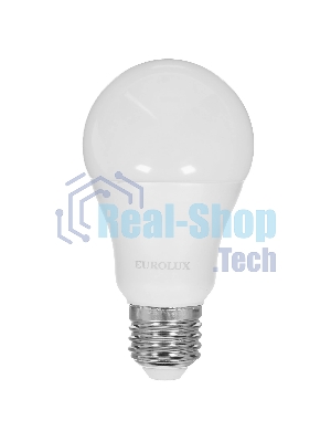 Лампа светодиодная EUROLUX LL-E-A60-15W-230-2,7K-E27