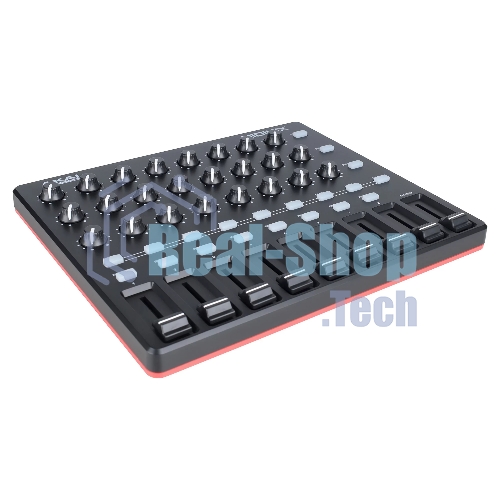 MIDI контроллер AKAI MIDIMIX 24 энкодера, 9 фейдеров, 8 кнопок Mute/Solo, 8 кнопок Rec Arm