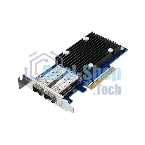 Сетевая карта QNAP Expansion Card QXG-10G2SF-X710 PCIe Gen3 x8 2x10GbE(SFP+)