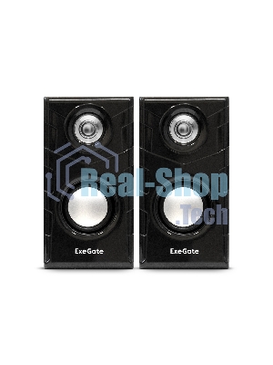 Акустическая система 2.0 ExeGate EX289694RUS Tango 316 (питание USB, 2х3Вт (6 Вт RMS), 80-20000Гц, дерево)