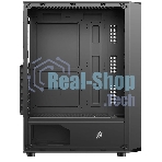 Компьютерный корпус 1STPLAYER FD3 Black, ATX, 4x120мм LED fans inc.