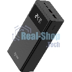Портативный аккумулятор Cactus CS-PBFSKA-30000 30000mAh 22.5W 4.5A USB-A/USB-C черный