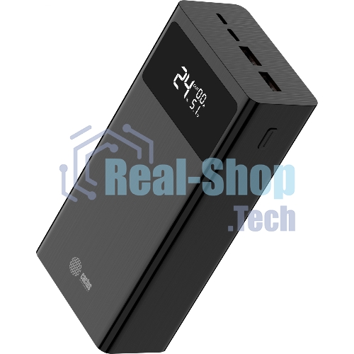 Портативный аккумулятор Cactus CS-PBFSKA-30000 30000mAh 22.5W 4.5A USB-A/USB-C черный