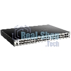 Kоммутатор D-Link DGS-1510-52XMP/A2A PROJ Управляемый L2+ стекируемый с 48 портами 10/100/1000Base-T и 4 портами 10Gbase-X SFP+ (48 портов PoE 802.3af/at, PoE-бюджет 370 Вт; 740 Вт с DPS-700)