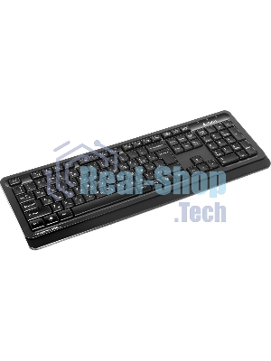 Комплект клавиатура+мышь A4Tech FStyler FG1012 беспроводной, USB, 1200 DPI, черный