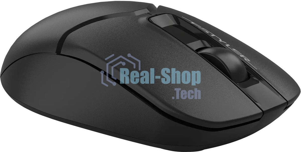 Мышь беспроводная A4Tech Fstyler FG12S черный, 1200 dpi, радиоканал, USB, кнопки - 3