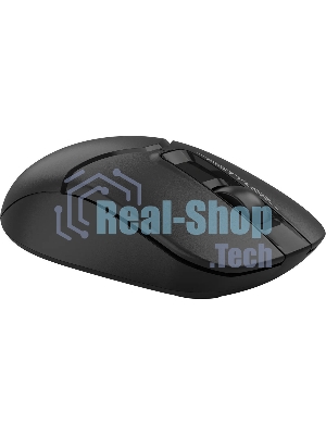 Мышь беспроводная A4Tech Fstyler FG12S черный, 1200 dpi, радиоканал, USB, кнопки - 3