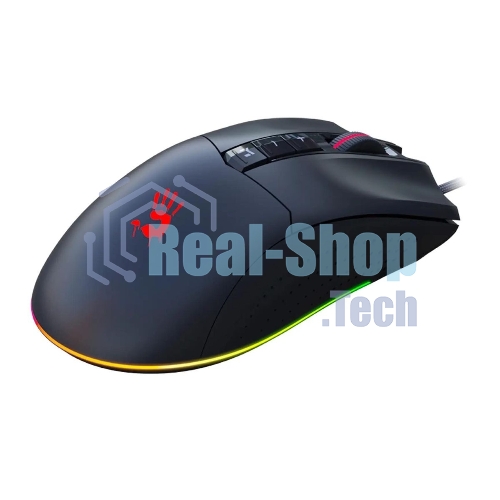 Мышь проводная A4Tech Bloody ES9 Pro черный, 16000 dpi, USB, кнопки - 8