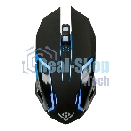 Мышь беспроводная Nakatomi MROG-20UR черный, 2400 dpi, радиоканал, USB, кнопки - 6