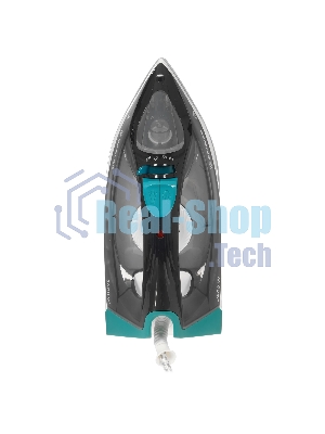 Утюг BRAYER BR4008 серый/зеленый, 2400 Вт, 25 г/мин, 140 г/мин, 330 мл