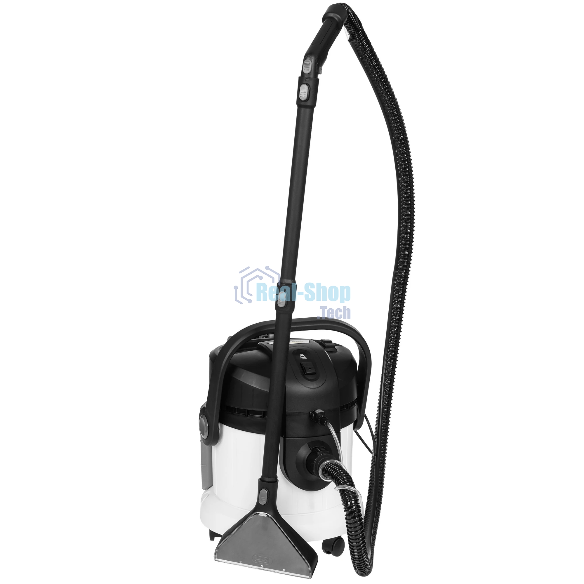 Пылесос моющий Karcher SE 4 Plus *EU белый, 400/1000 Вт, уборка влажная/сухая, пылесборник контейнер/мешок 4 л