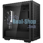 Компьютерный корпус Deepcool CH370 черный без БП mATX 1x120мм 1xUSB 2.0 1xUSB 3.0 audio bott PSU