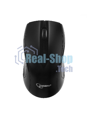 Мышь беспроводная Gembird MUSW-320 черный, 1000 dpi, радиоканал, USB, кнопки - 3