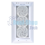 Компьютерный корпус ACD Lagrange; ATX, белый, FANS: 120мм ARGb: 3 Top + 1 Rear + HUB. Drive bay int: 3x3,5