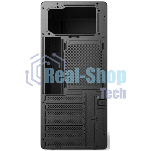 Компьютерный корпус CBR ATX Miditower U500, без БП, 1хUSB 3.0 Type-C, 1хUSB 3.0, 1хUSB 2.0, HD Audio+Mic, черный [PCC-ATX-U500-WPSU