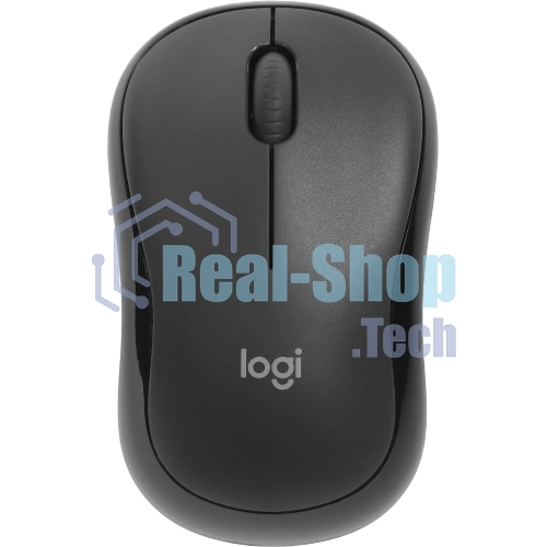 Мышь беспроводная Logitech M220 SILENT черный/серый, 1000 dpi, радиоканал, USB, кнопки - 3