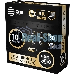Кабель аудио-видео Cactus CS-HDMI-AOC-2-20 HDMI (m)/HDMI (m) 20м. позолоч.конт. черный