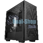 Компьютерный корпус Deepcool CH370 черный без БП mATX 1x120мм 1xUSB 2.0 1xUSB 3.0 audio bott PSU