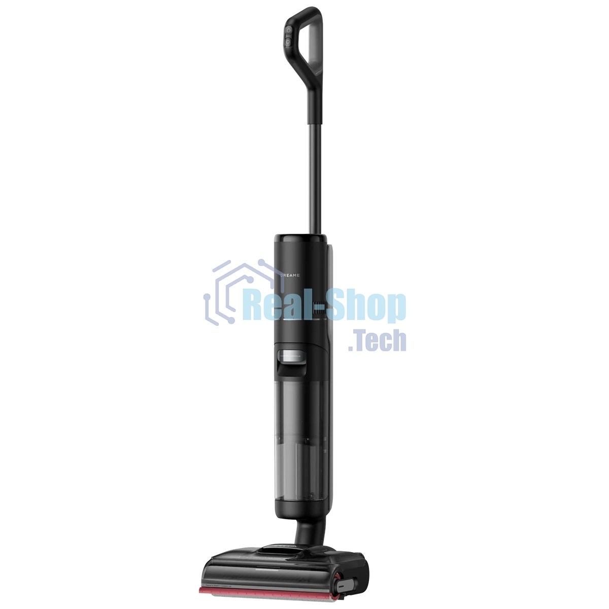 Пылесос вертикальный Dreame Wet and Dry Vacuum H15S черный, питание от аккумулятора, 400 Вт, уборка сухая/влажная, пылесборник 0,7 л