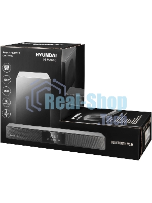 Микросистема Hyundai H-HA640 черный 150Вт FM USB BT SD/MMC/MS