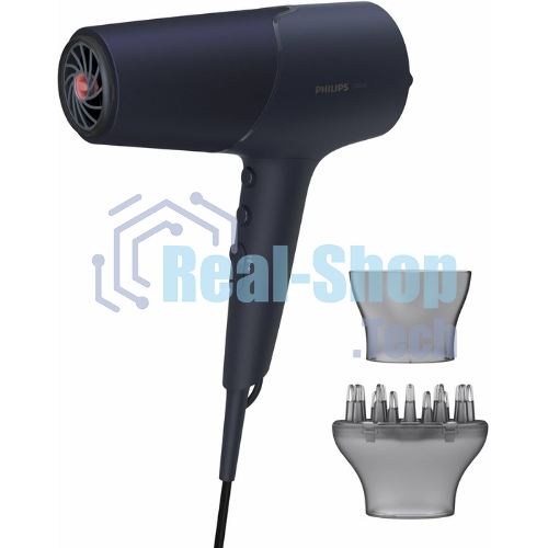 Фен Philips BHD510/03 синий, 2300 Вт, ионизация