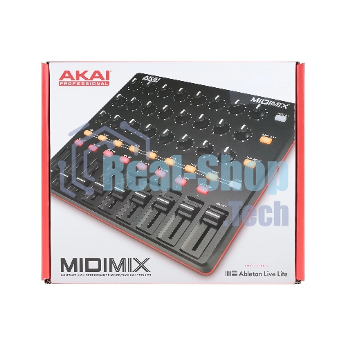 MIDI контроллер AKAI MIDIMIX 24 энкодера, 9 фейдеров, 8 кнопок Mute/Solo, 8 кнопок Rec Arm
