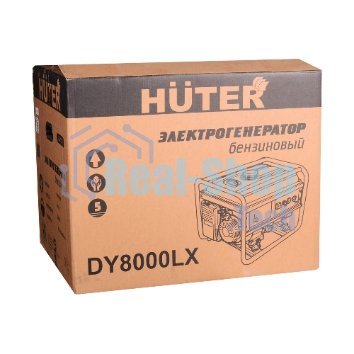 Электрогенератор бензиновый Huter DY8000LX, 7 кВт, 81 дБ, 76 кг