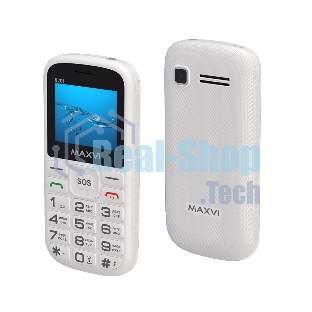 Мобильный телефон Maxvi B201 белый