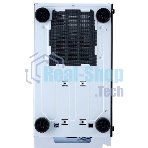 Компьютерный корпус AeroCool/Formula CL-3302W RGb белый без БП ATX 2xUSB 2.0 1xUSB 3.0 audio bott PSU