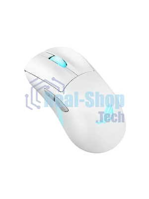 Мышь беспроводная ASUS ROG KERIS II ORIGIN, 54g, Wired, 2.4GHz RF, Bluetooth 5.1, 42K DPI sensor, 5 Prograммable Buttons, White