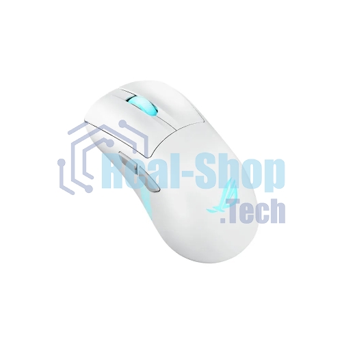 Мышь беспроводная ASUS ROG KERIS II ORIGIN, 54g, Wired, 2.4GHz RF, Bluetooth 5.1, 42K DPI sensor, 5 Prograммable Buttons, White