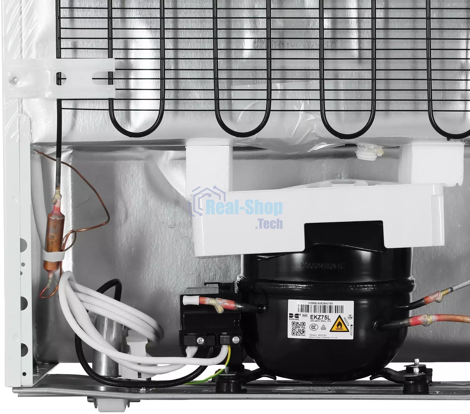 Холодильник Beko B1RDSK280W белый двухкамерный 210/46л морозилка сверху