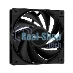 Кулер для процессора DEEPCOOL AG400 черный, 120 мм, алюминий/медь, 2000 об/мин, 31.6 дБ, 4 pin, 220 Вт, 150 мм