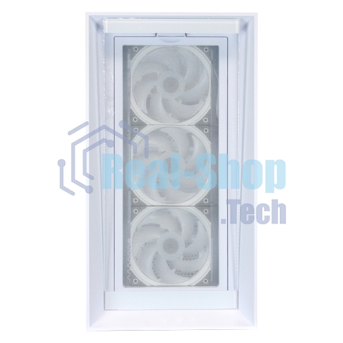 Компьютерный корпус ACD Lagrange; ATX, белый, FANS: 120мм ARGb: 3 Top + 1 Rear + HUB. Drive bay int: 3x3,5
