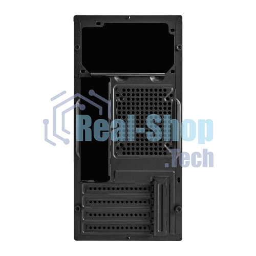Компьютерный корпус Minitower ExeGate BAA-303MU-AA500 (mATX, БП AA500 с вент. 8см, 2*USB+1*USB 3.0, HD Audio, черный)